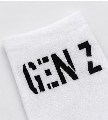 GEN Z 3-Pack Socks UNISEX NEW In 3 Colors